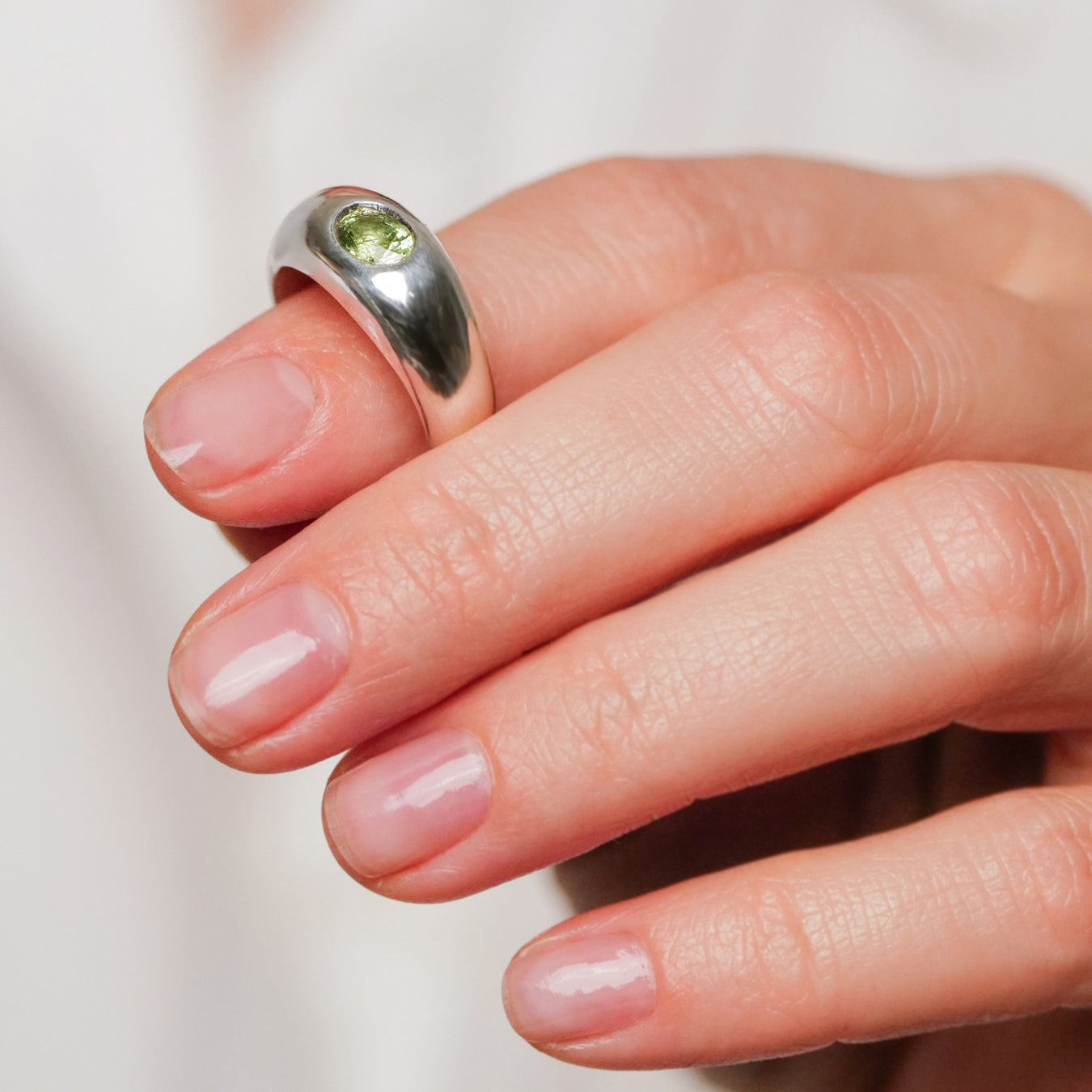 Tsavorite Candy Ring