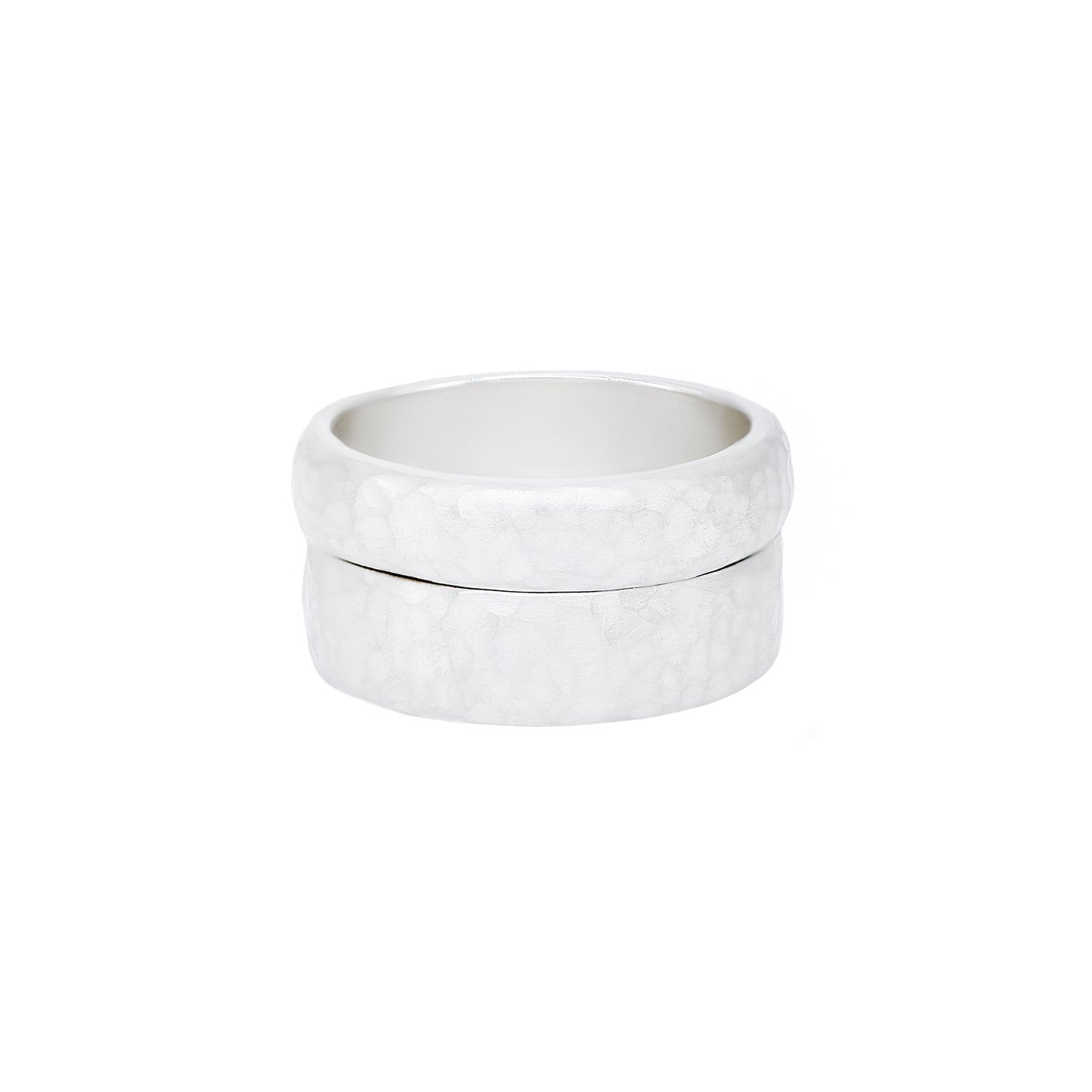 Silver Ring Stack (Large)