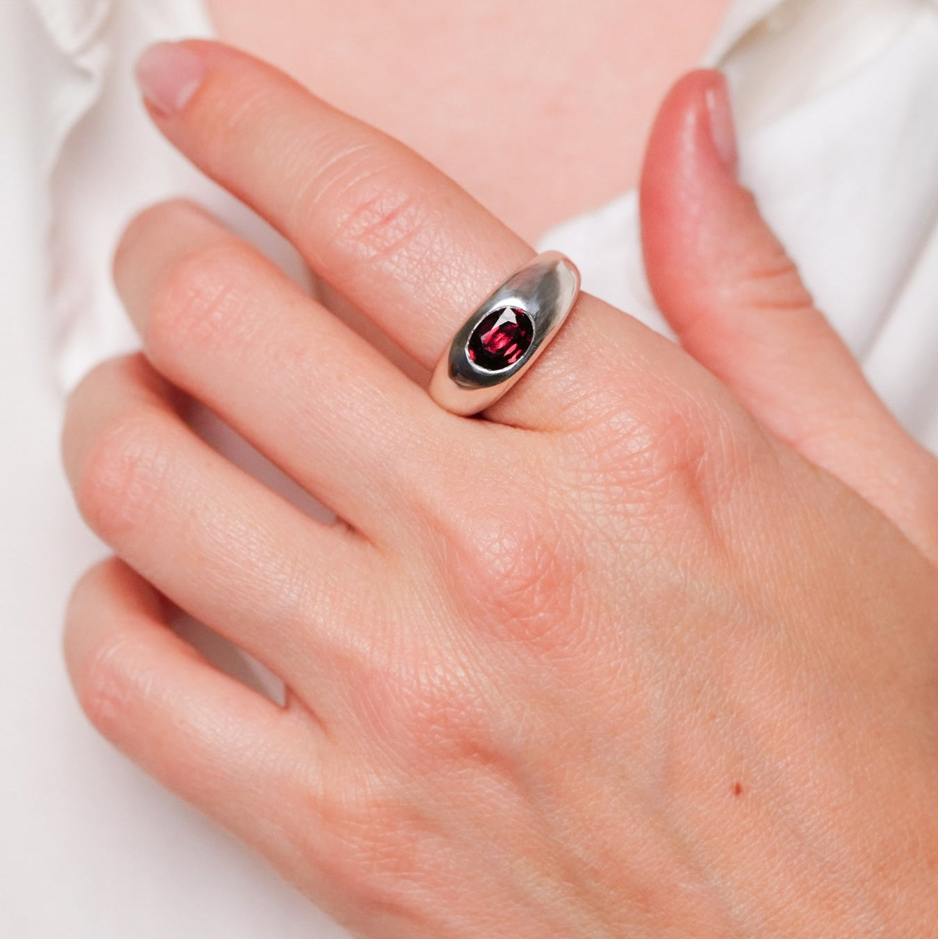 Garnet Candy Ring No.2