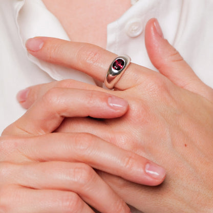 Garnet Candy Ring No.2