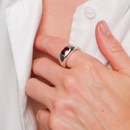 Garnet Candy Ring No.2