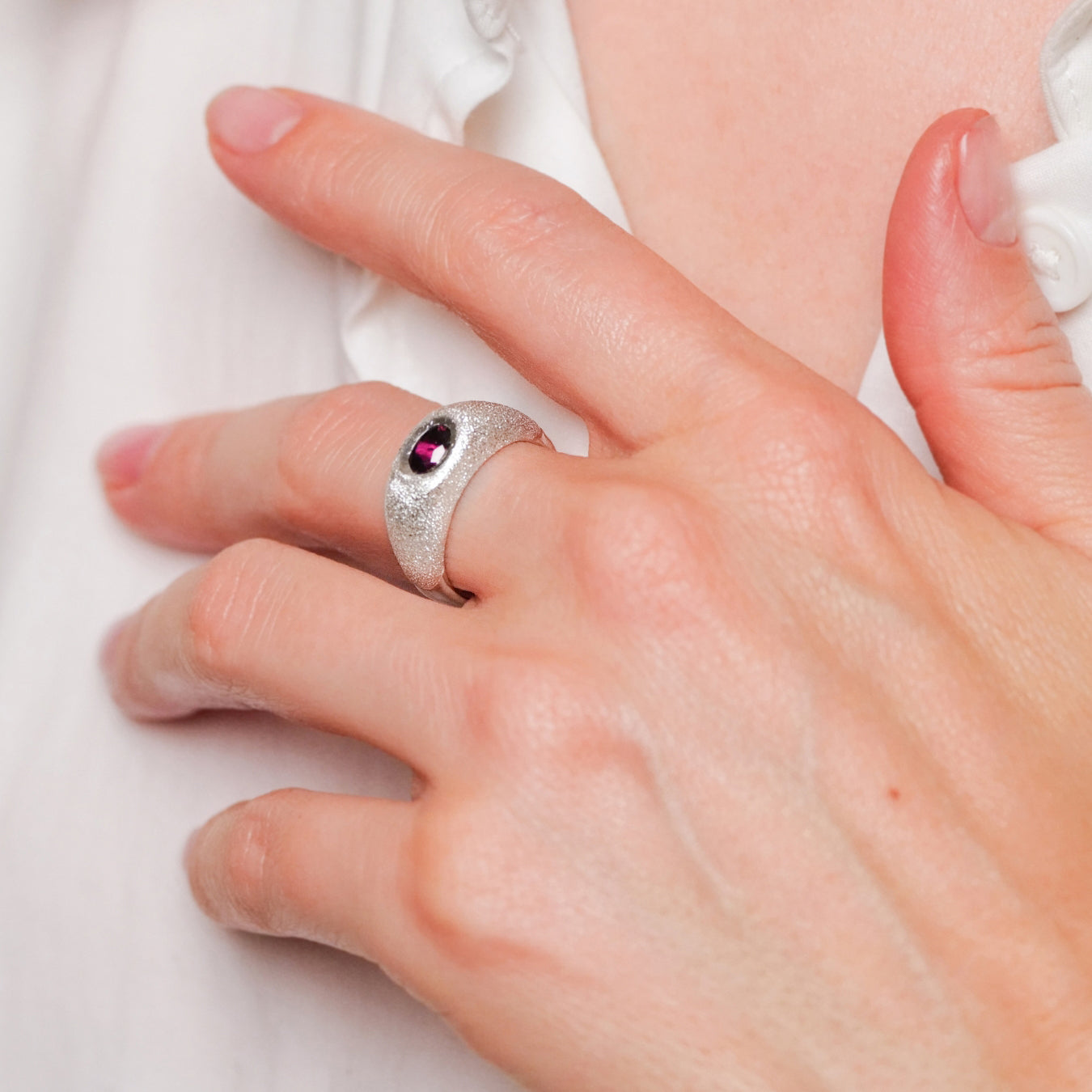 Garnet Candy Ring No.1