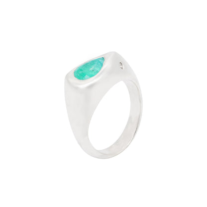 Pear Paraiba Candy Ring
