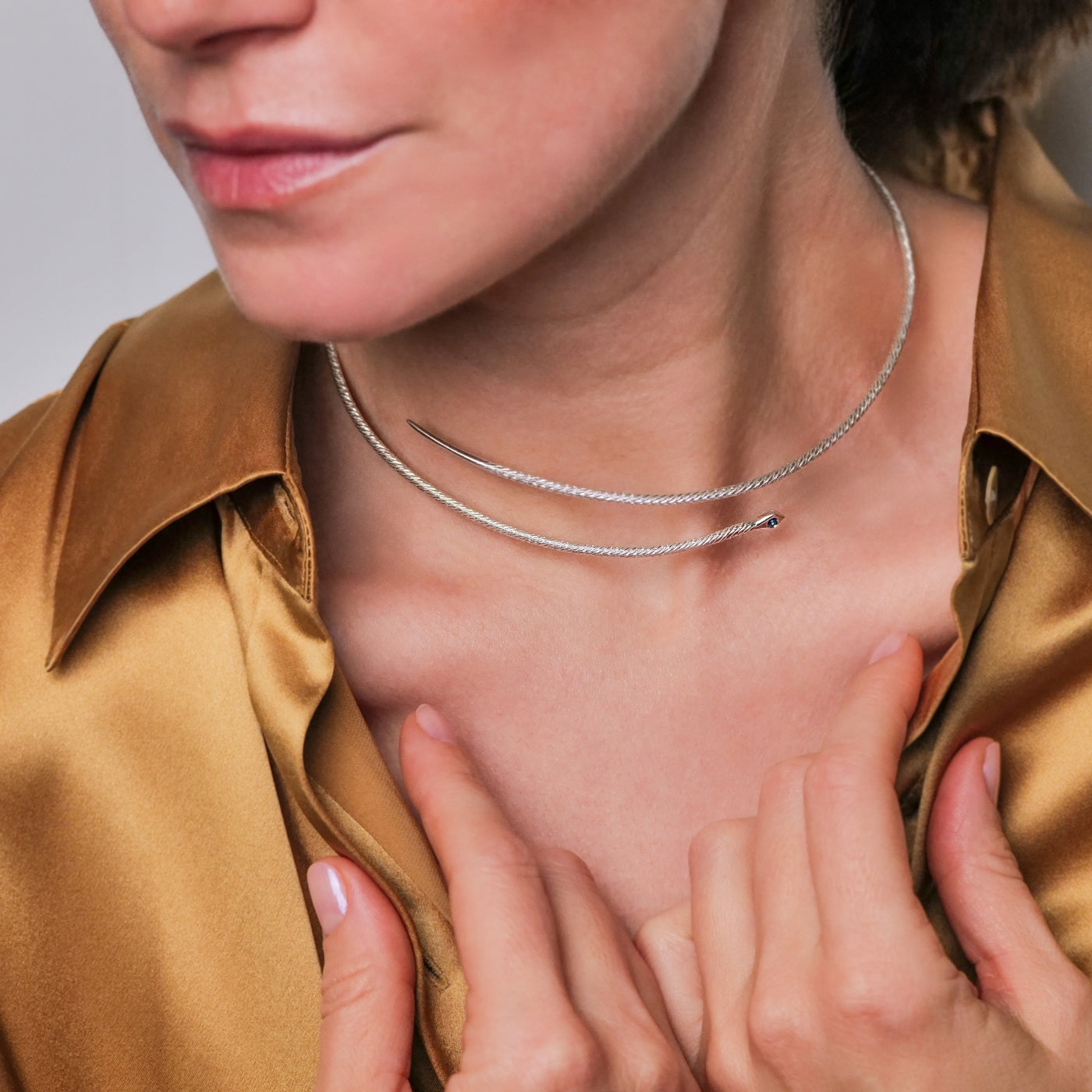 Snake Collar Necklace