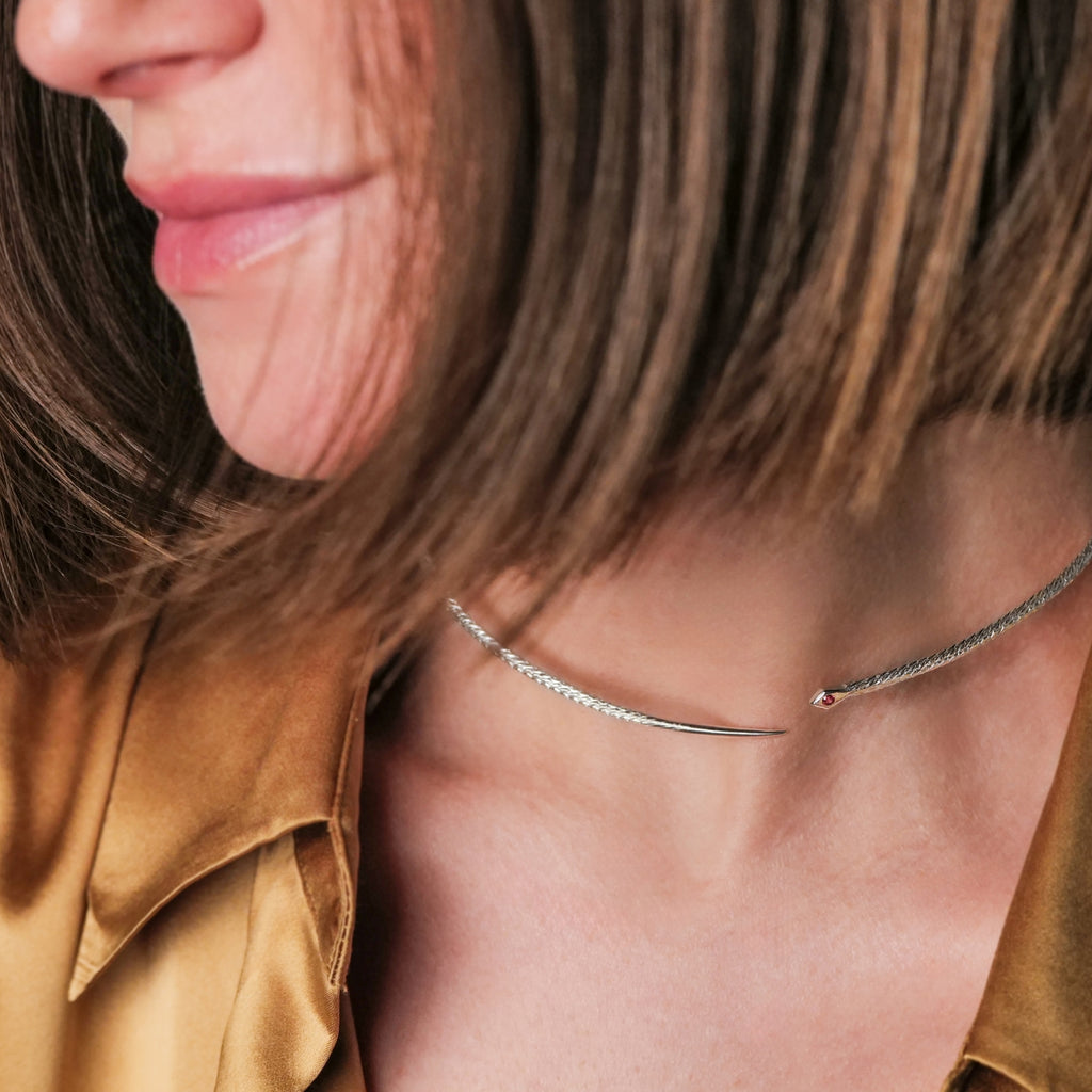 Snake Collar  Necklace Small