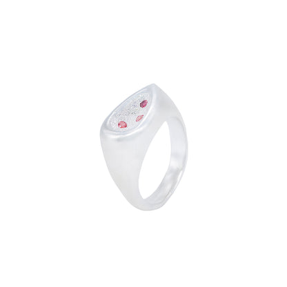 Crushed Candy Pinky Ring