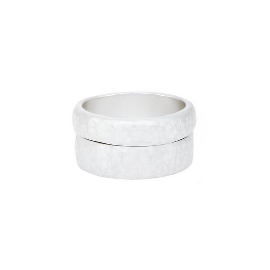 Silver Ring Stack (Large)