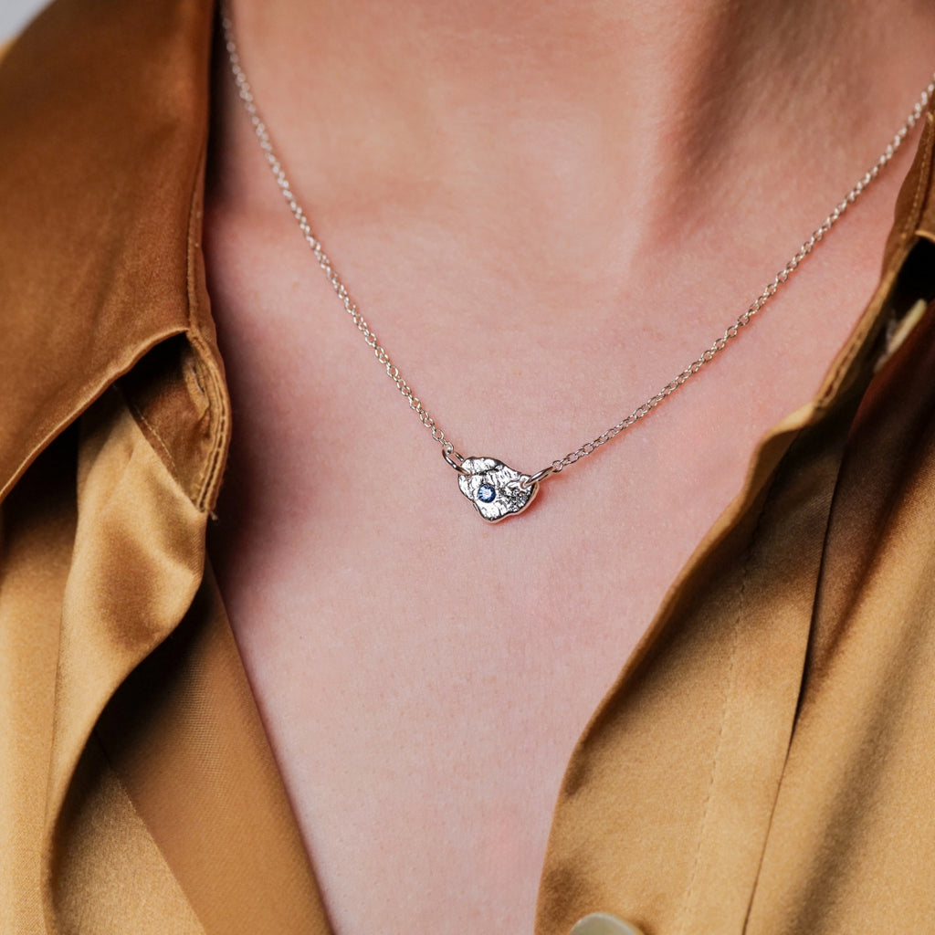 Blue Sapphire Necklace