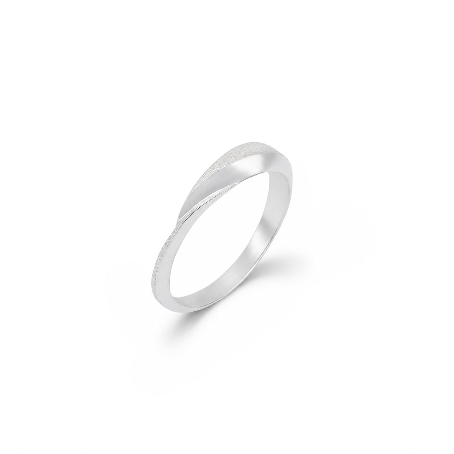 Clock Hand Ring — Edge Texture