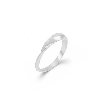 Clock Hand Ring — Edge Texture