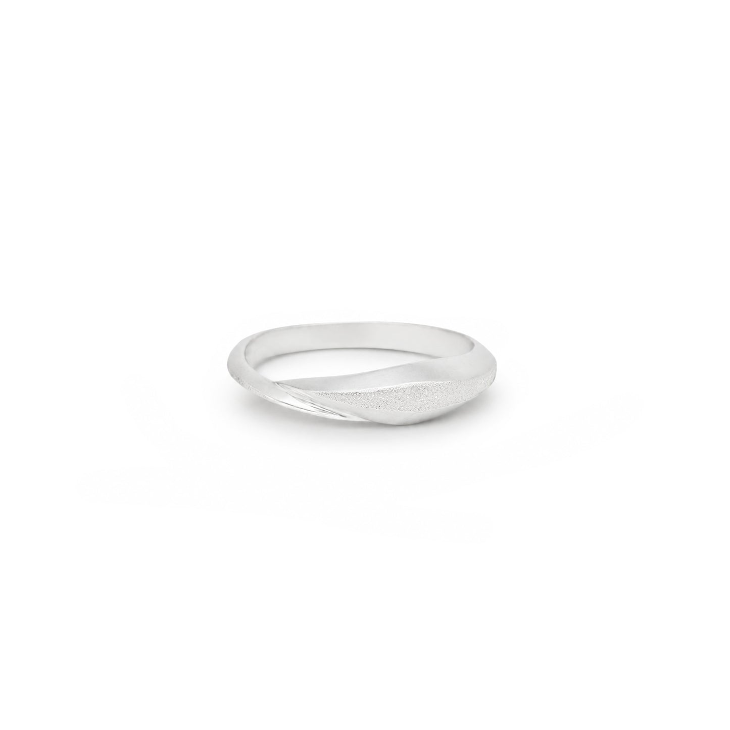 Clock Hand Ring — Edge Texture