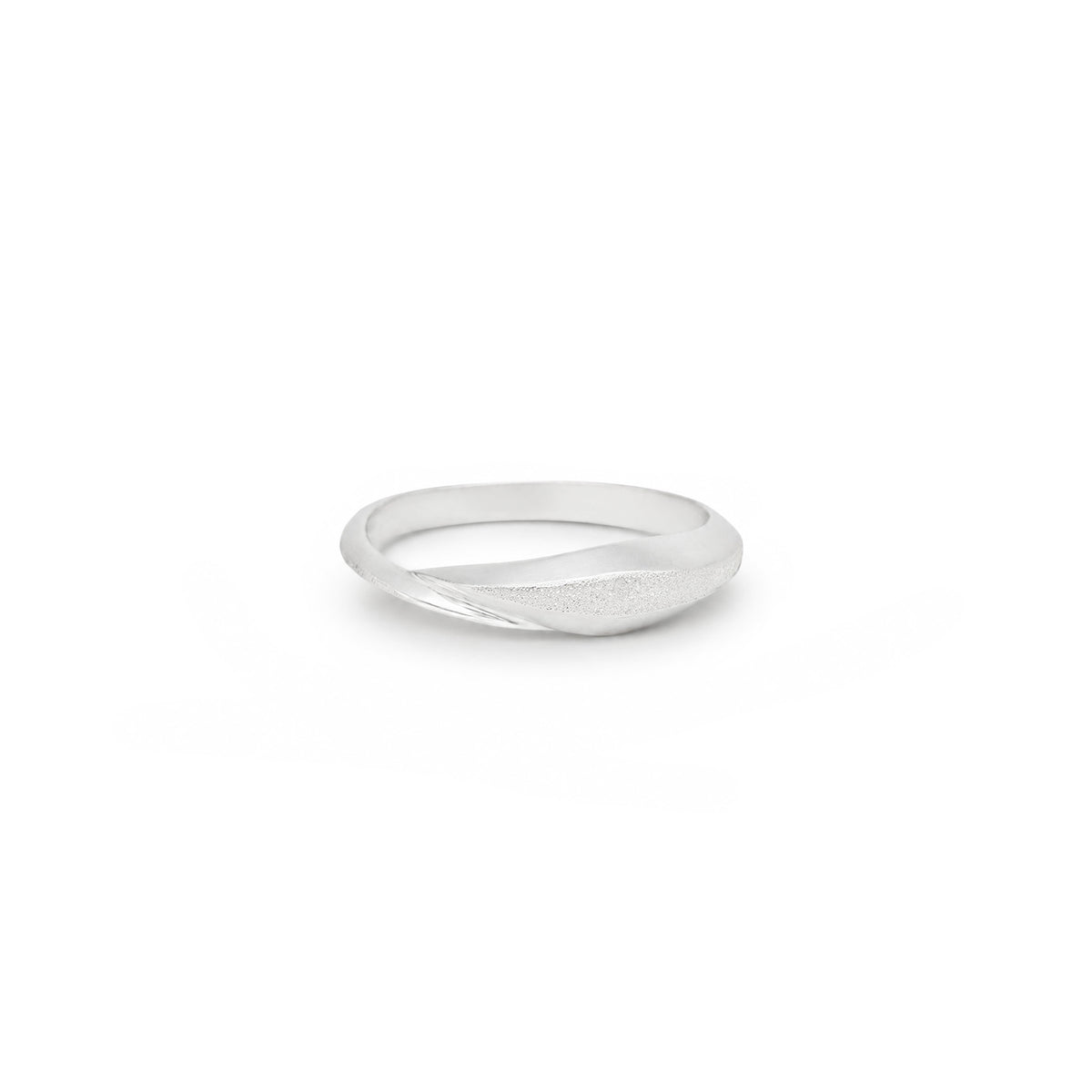 Clock Hand Ring — Edge Texture